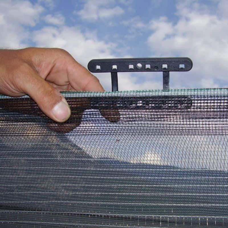 clips for top wire installation