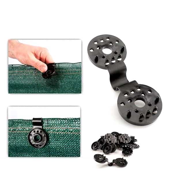 Shade Cloth Clip for Secure Installation