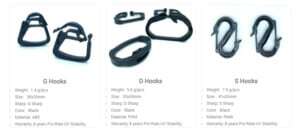 Shade Cloth Hooks by EyouAgro