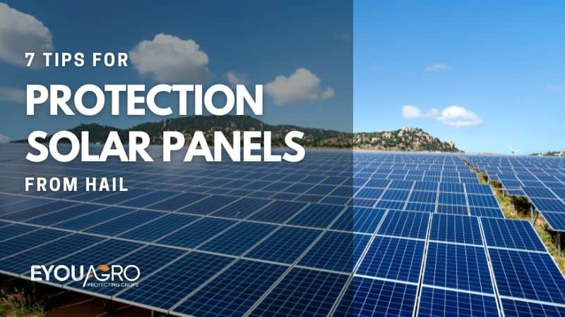 7 tips for protection of solar panels from hail