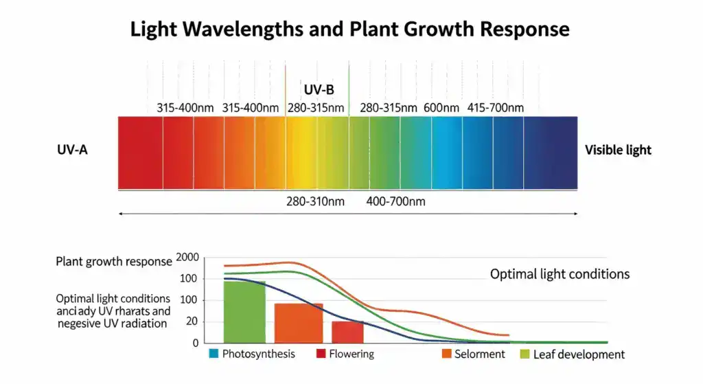 infographic showing uv a, uv b