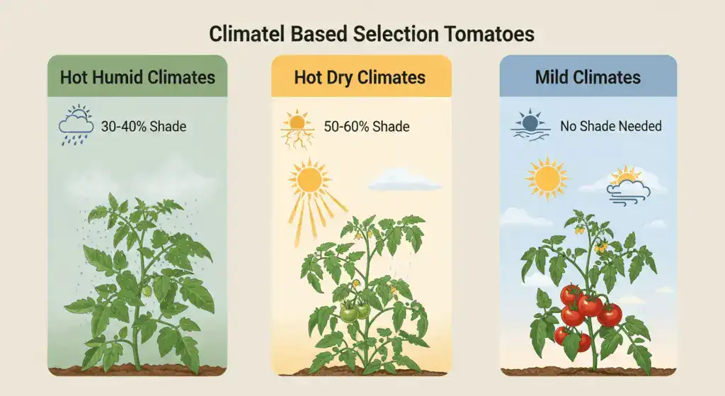 Shade cloth selection guide for different climates