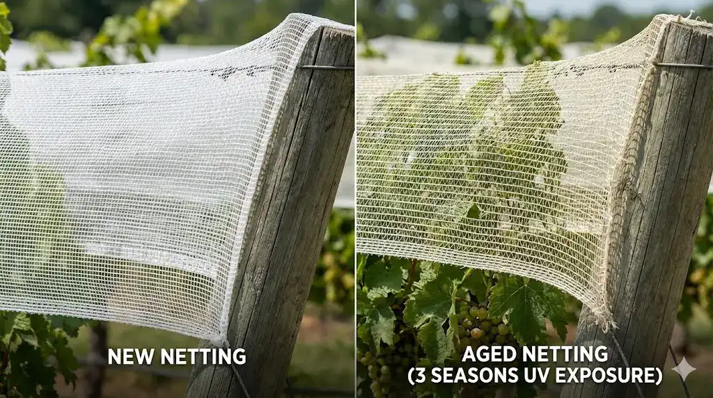 uv stabilized net lifecycle
