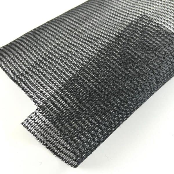 black 60 raschel shade netting