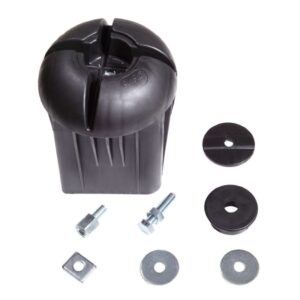 caps for concrete poles with accessories