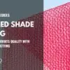 colored shade netting