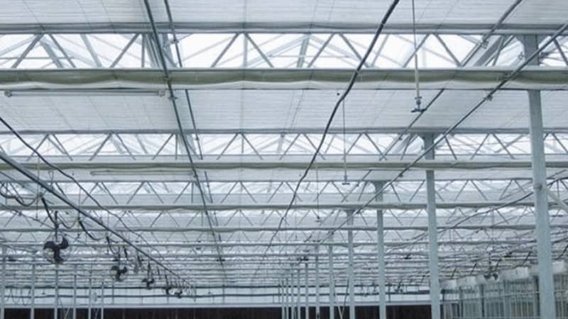 Aluminet Greenhouse netting for shade