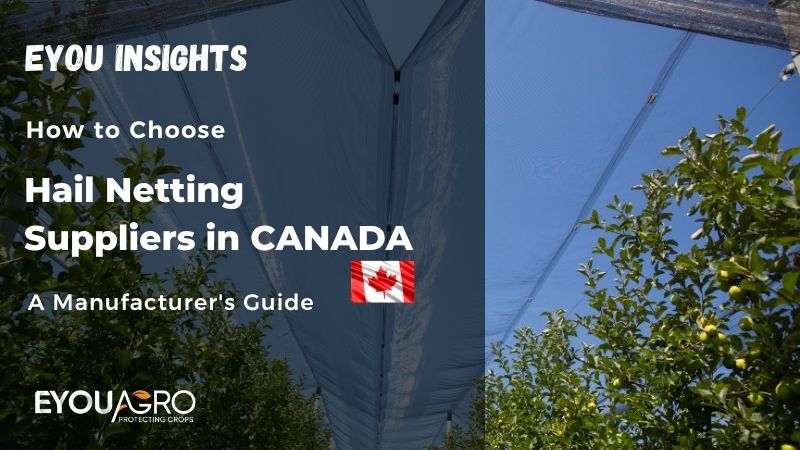 hail net supplier in canada