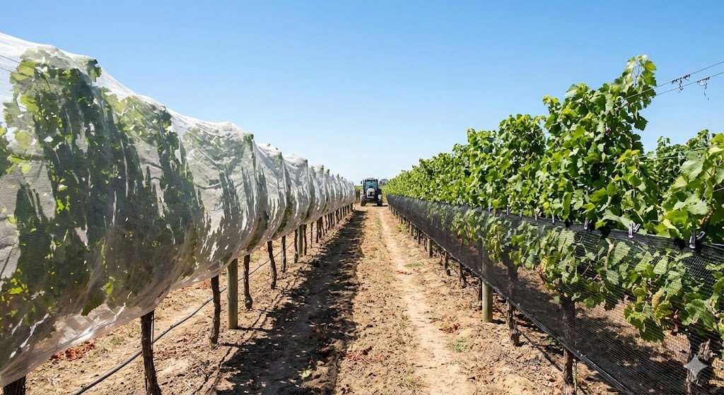 drape vs side netting installation comparison