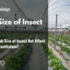 How Does Mesh Size of Insect Net Affect Greenhouse Ventilation?