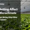 How Does Insect Netting Affect Other Microclimate Factors?