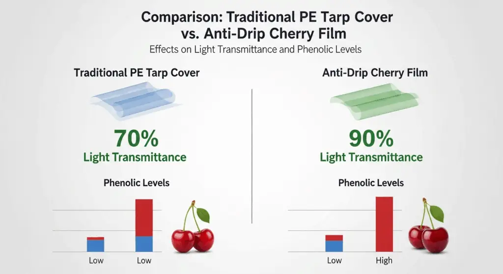 confronto della trasmittanza luminosa