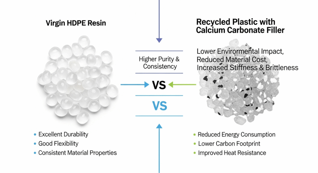 diagramma di composizione del materiale