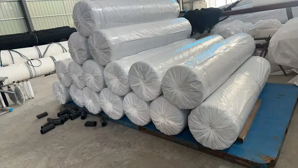 black hail netting rolls