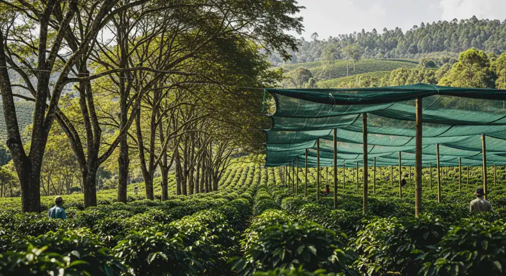 Malla De Sombra Vs rboles De Sombra En El Cultivo De Caf Cu l Es 