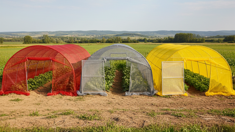 different color of insect net