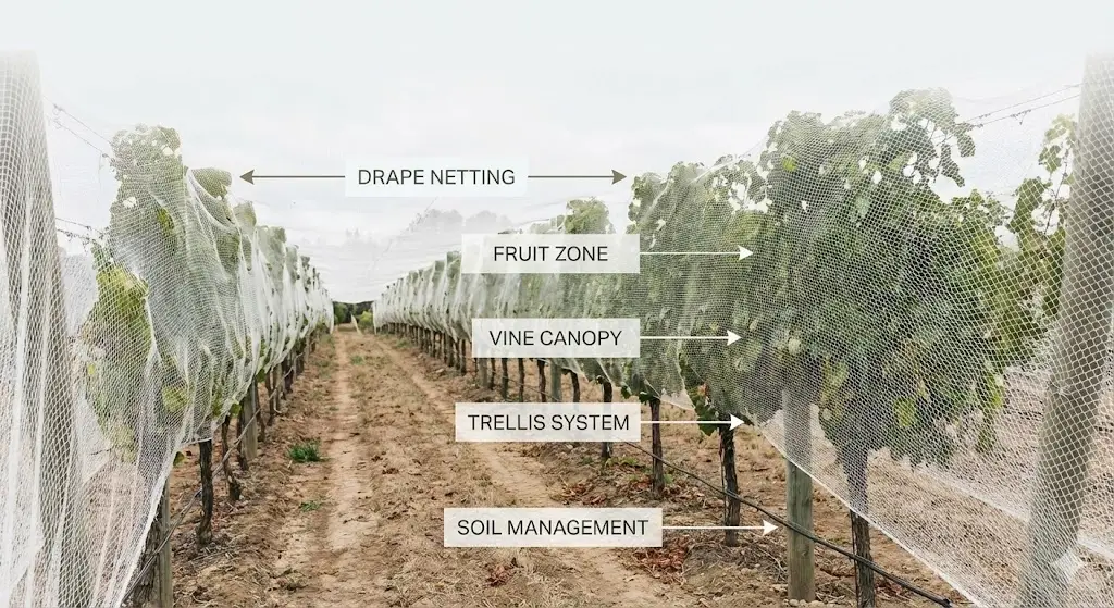 FAQ sulle reti anti-uccelli per vigneti