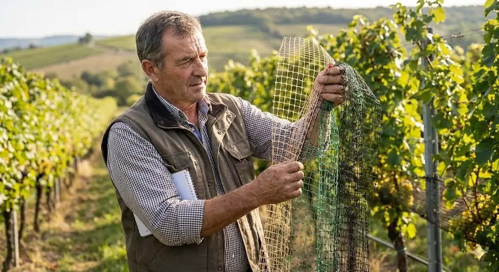 vineyard insect netting decision question