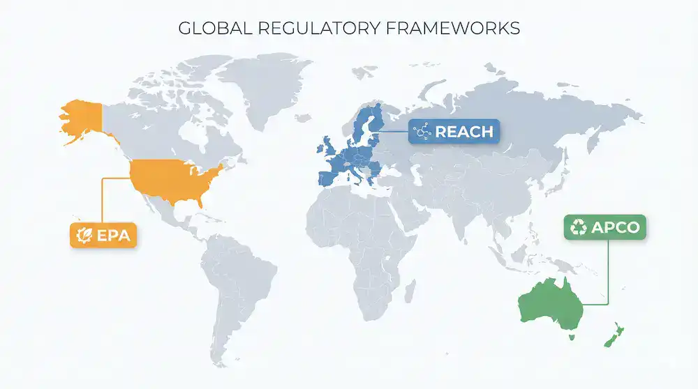 Regional regulatory requirements for vineyard netting
