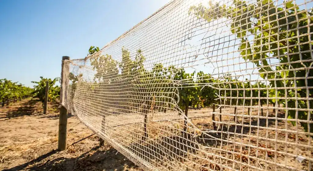 vineyard netting uv exposure
