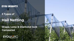 3 types of hail netting compared