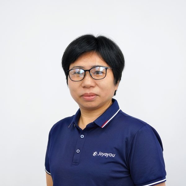 Sra. Xu, Supervisora de Controle de Qualidade na EyouAgro